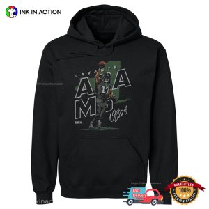 New York Jets Davante Adams NFL Signature T shirt 3