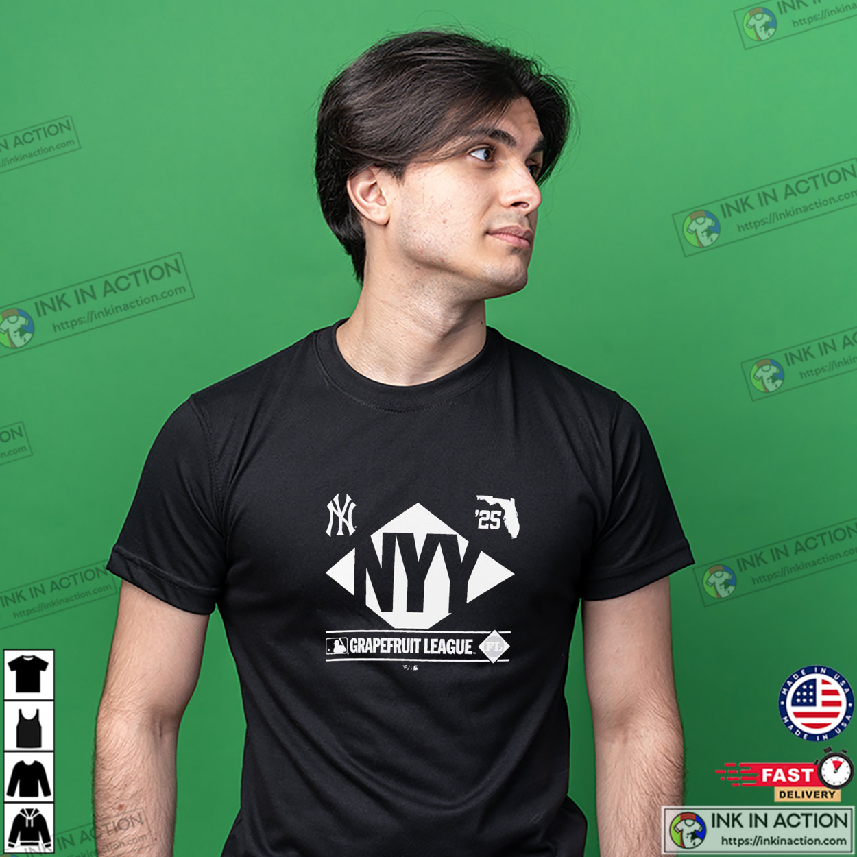 New York Yankees 2025 Grapefruit League MLB T-shirt New York Yankees 2025 Grapefruit League MLB T-shirt