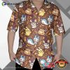 Pikachu Pachirisu Electric Type Pokemon Hawaiian Shirt