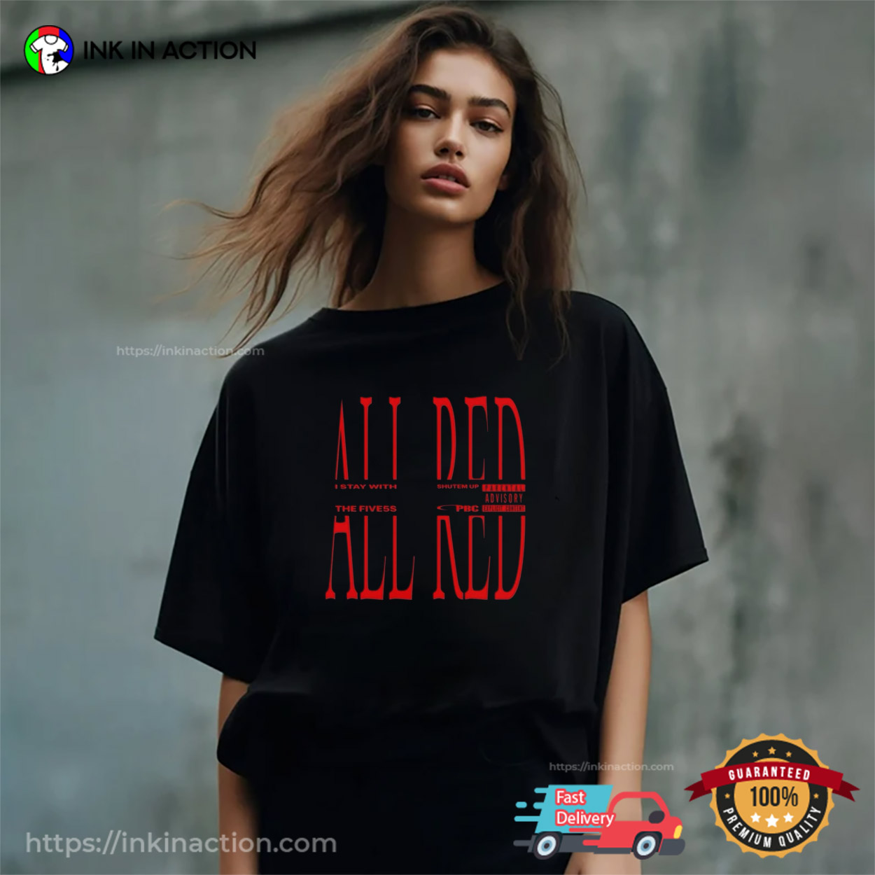 Playboi Carti All Red Album Rap Music T-shirt Playboi Carti All Red Album Rap Music T-shirt