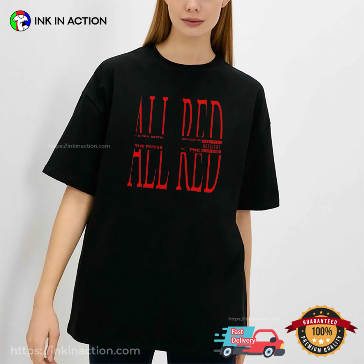 Playboi Carti All Red Album Rap Music T-shirt Playboi Carti All Red Album Rap Music T-shirt