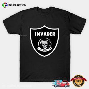 Raiders Space Invader T shirt 4