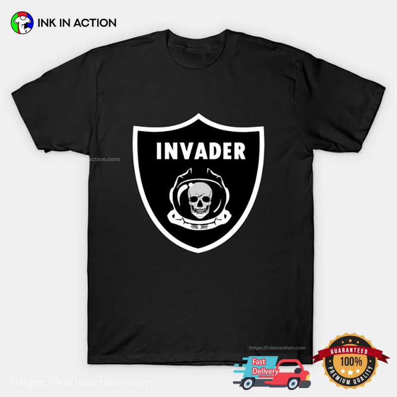 Raiders Space Invader T-shirt Raiders Space Invader T-shirt