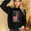 Resist Hands Off We The People Retro USA 1776 T-shirt