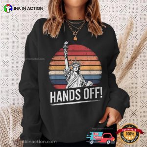 Resist Resistance Statue Of Liberty Hands Off Protest T-shirt