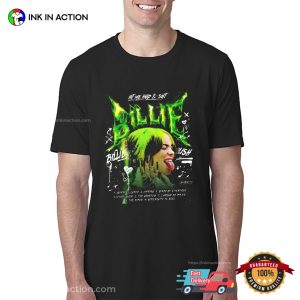 Retro 90s Billie Hit Me Concert 2025 Unisex T-shirt