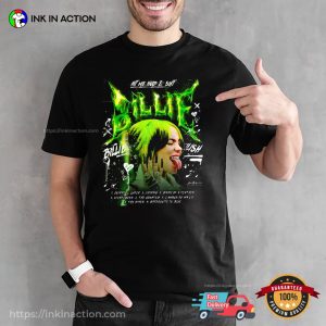 Retro 90s Billie Hit Me Concert 2025 Unisex T-shirt