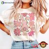 Retro Floral Boho Easter Bunny Comfort Color Tee