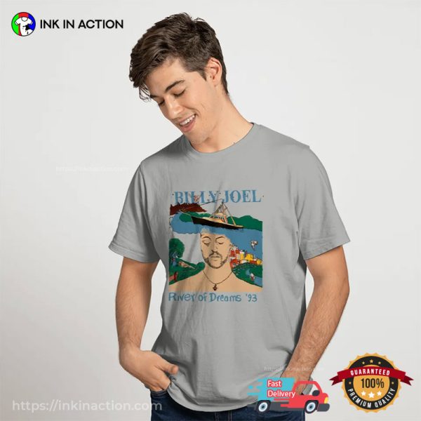 River Of Dreams Tour 93 Billy Joel Vintage T-shirt