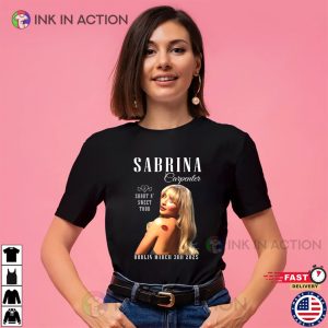 Sabrina Carpenter Dublin Concert 2025 Graphic T shirt 2