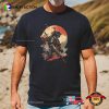 Samurai Warrior Armor Katana Sword Japan Art T-shirt