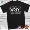 Sibling Rules Oldest Middle Big Brother And Sister Matching Shirts