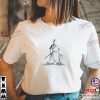 Silhouette Of Samurai Warrior Japan Art T-shirt