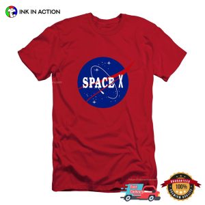 Space X Nasa Tesla T shirt 3