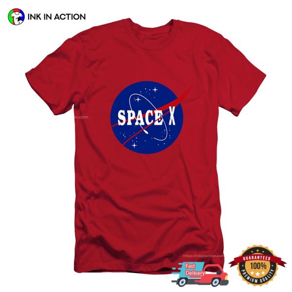 Space X Nasa Tesla T-shirt
