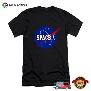 Space X Nasa Tesla T shirt 4