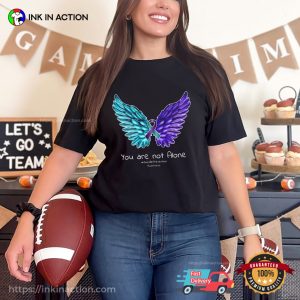 Suicide Prevention Wings and Ribbon Suicide Awareness T shirt 3