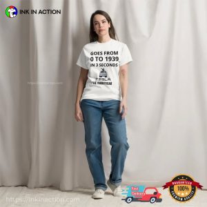 Tesla The Swasticar Elon Musk Car T shirt 3