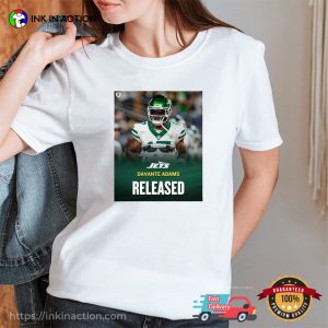 The New York Jets Davante Adams Released T-shirt