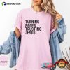 Turning Pages Trusting Jesus Book Lover Comfort Color Tee