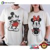 Vintage Cute Mickey Mouse Minnie Mouse Couple T-shirt