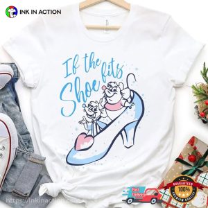 Vintage If The Shoe Fits Disney Gus Gus And Jaq Comfort Colors T-shirt
