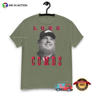 Vintage Luke Combs Face Meme T shirt 4