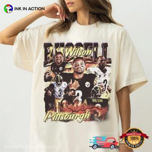 Vintage Russell Wilson Pittsburgh Football Comfort Colors T shirt 3