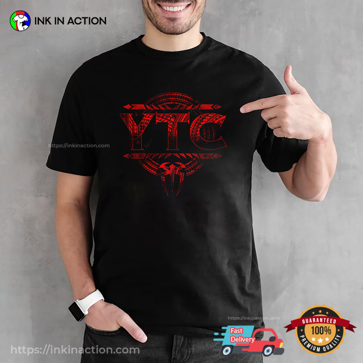 WWE Roman Reigns YTC Digital Unisex T-shirt WWE Roman Reigns YTC Digital Unisex T-shirt