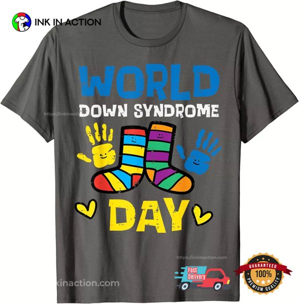World Down Syndrome Day Awareness T21 Teacher T-shirt