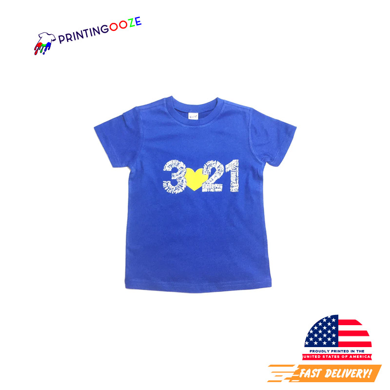 World Down Syndrome Day 3.21 Celebration T-shirt World Down Syndrome Day 3.21 Celebration T-shirt
