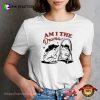 Am I The Drama Funny Cowboy Frog Meme T-shirt