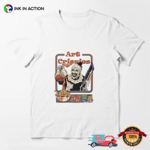 Art Crispies Cereal Horror Breakfast Box Vintage T-shirt