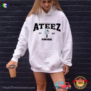 Ateez 2025 World Tour in Your Fantasy Dates 2 sided T shirt 2