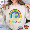 Autism Awareness Rainbow T-shirt