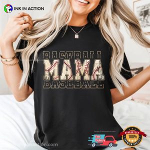 Baseball Mama Vintage Style Comfort Colors Tee