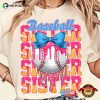 Baseball Sister Melting Ice Cream Shirt