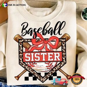 Baseball Sister Ice Cream Baseball Shirt