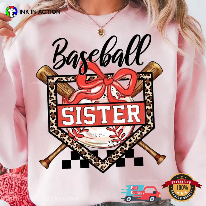 Baseball Sister Ice Cream Baseball Shirt Baseball Sister Ice Cream Baseball Shirt