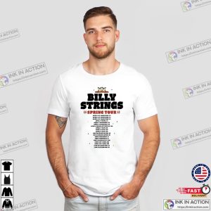 Billy Strings Walking Fish Spring Tour 2025 Dates T shirt 3