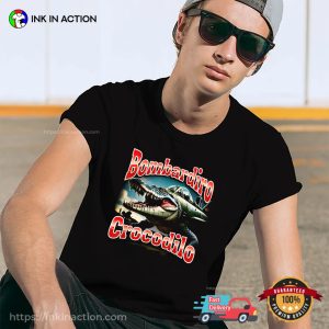 Bombardino Crocodilo Funny Italian Brainrot Meme T-shirt Bombardino Crocodilo Funny Italian Brainrot Meme T-shirt