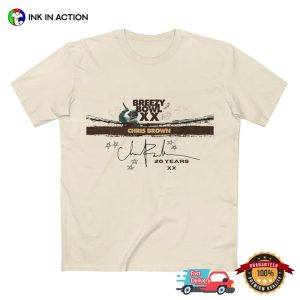Breezy Bowl XX Tour Chris Brown Signature T-shirt