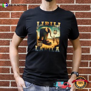 Cactus Elephant Lirili Larila Italian Brainrot Meme T-shirt