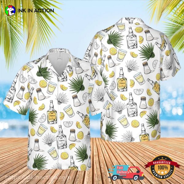 Cinco De Mayo Tequila Lime Salt Hawaiian Shirt