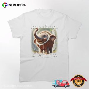 Cocofanto Elefanto Funny Italian Brainrot Meme T shirt 3