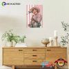 Country Music Zach Top Cowboy USA Flag Poster