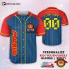 Custom Super Mario Game Kid Baseball Jersey