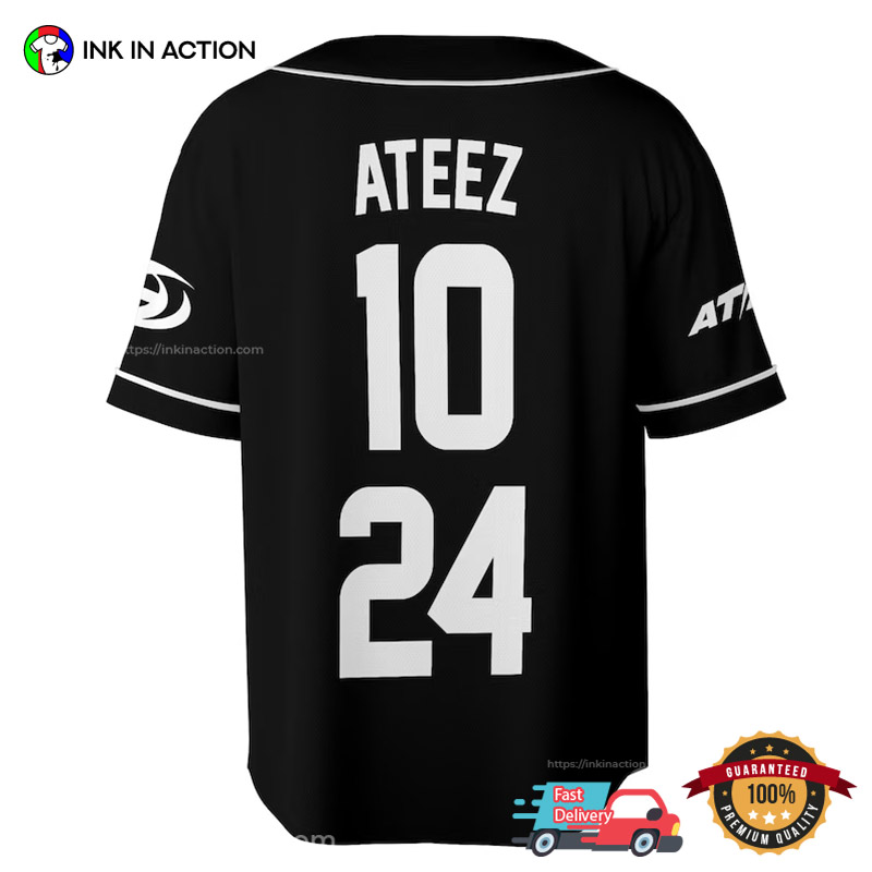Customized Ateez World Tour Towards The Light Will To Power Baseball Jersey Customized Ateez World Tour Towards The Light Will To Power Baseball Jersey