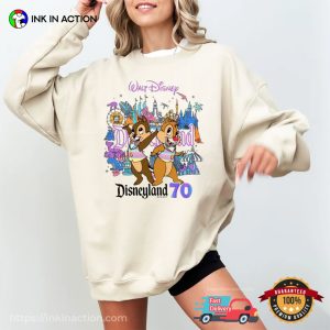Customized Disneyland 70th Anniversary Festival Uniform Family Trip T shirt 7