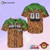 Customized Minecraft Pixel Game Baseball Jersey
